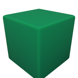 Colored Block Green